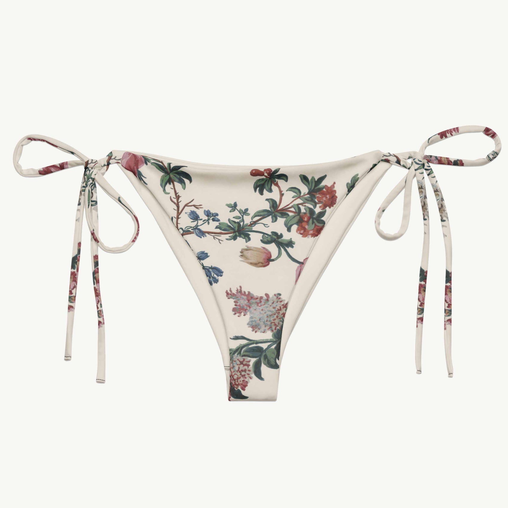 Bud-ding Romance in Cream String Bikini Bottom