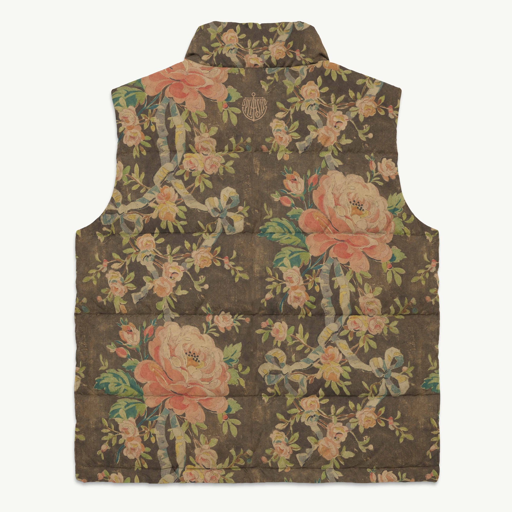 Everything Is Coming Up Roses Puffy Vest
