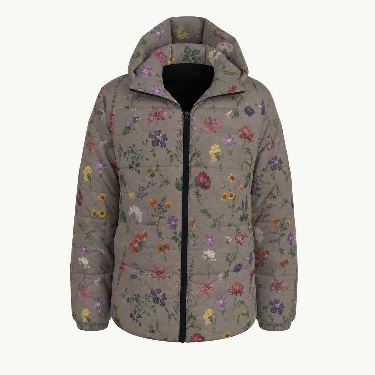 What In Carnation Puffy Jacket