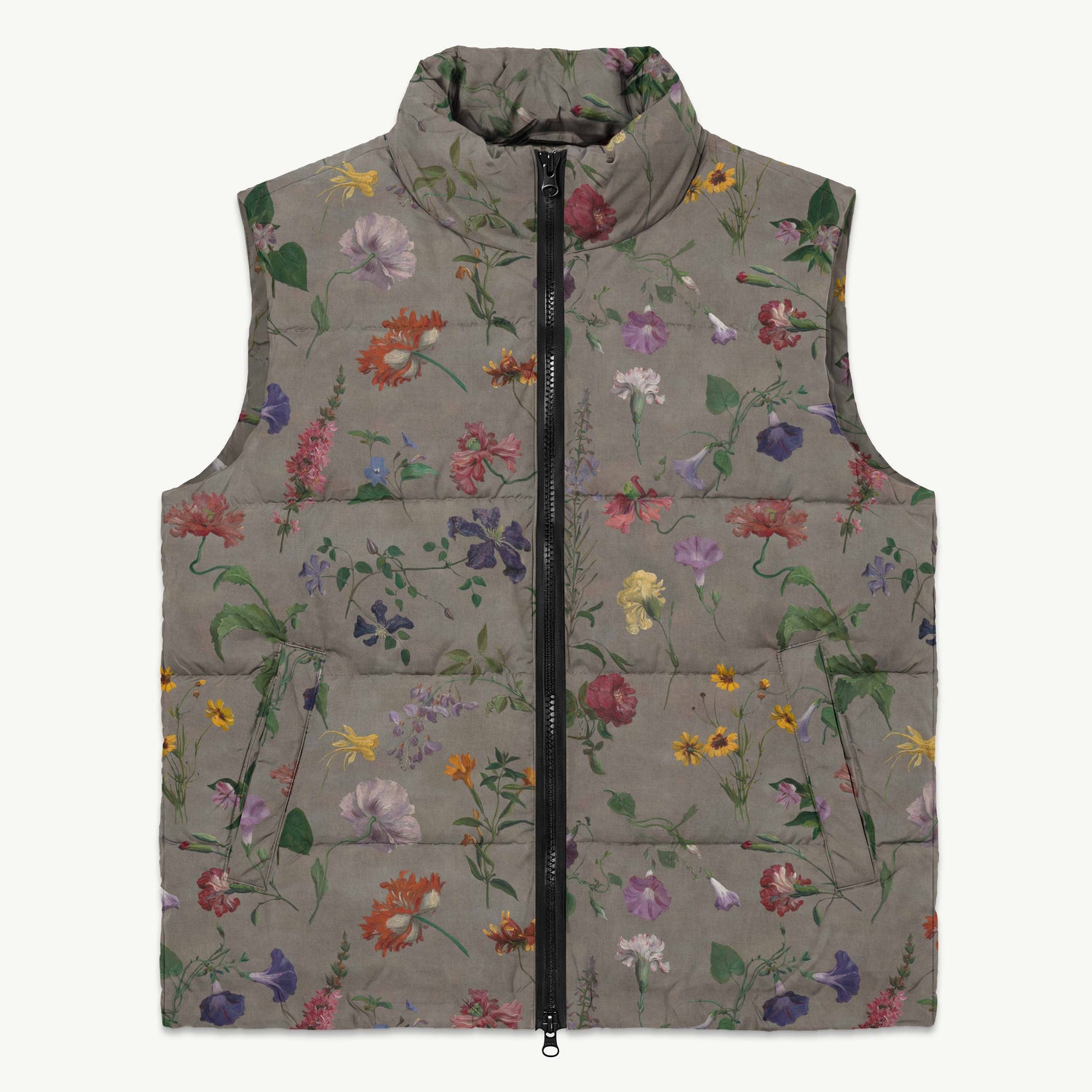 What In Carnation Puffy Vest