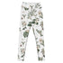 Botany + Clyde Swim Leggings featuring Clean white and green botanical engraving print featuring hand coloured white flowering plants from early 1800s Great Britain in a fresh, peaceful style, women’s swim leggings in vintage print