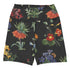 I Beg Your Garden Swim Shorts featuring Bold black background with the full rich colour palette of Pierre-Joseph Redouté&