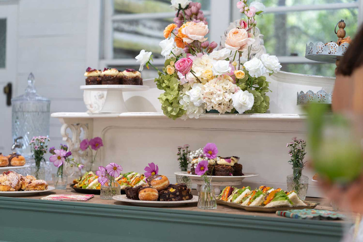 High tea at the Splash'd A Floral Affair collection launch event