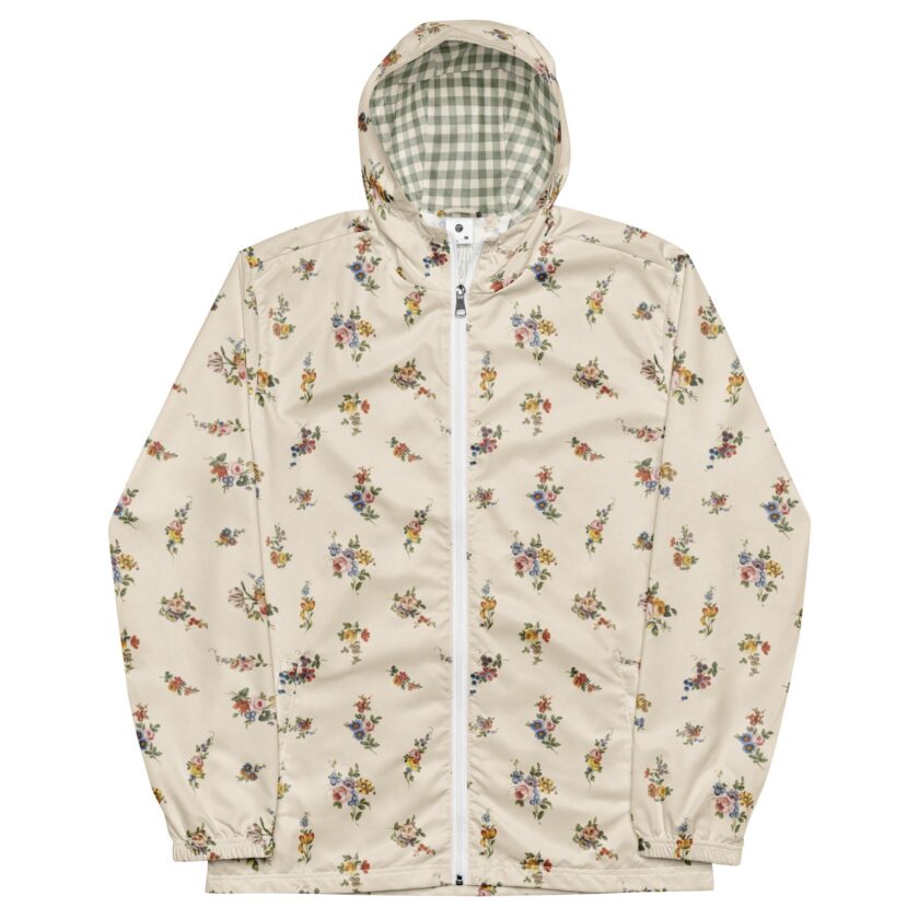 The ’I Lilac You A Lot’ Unisex Windbreaker - Image 2