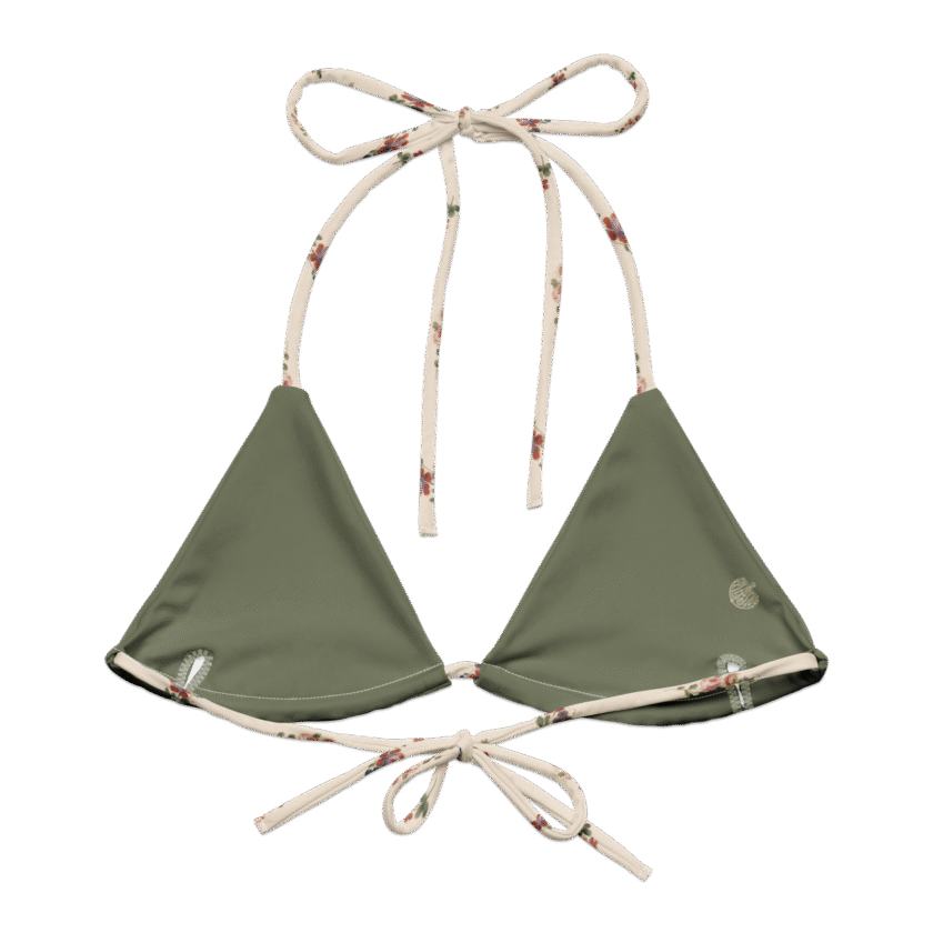 The ’I Lilac You A Lot’ String Bikini Top - Image 8