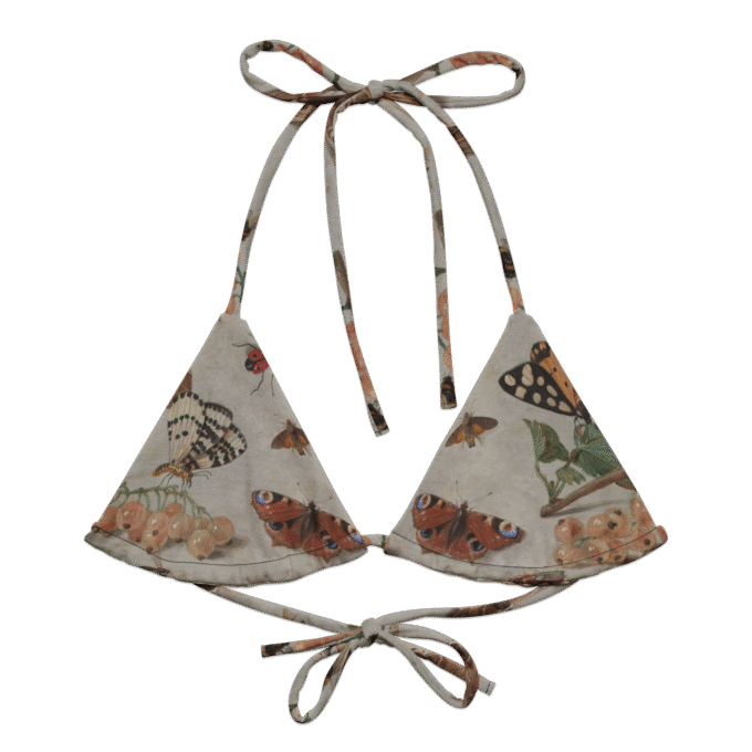 The Moth-ly Crew String Bikini Top