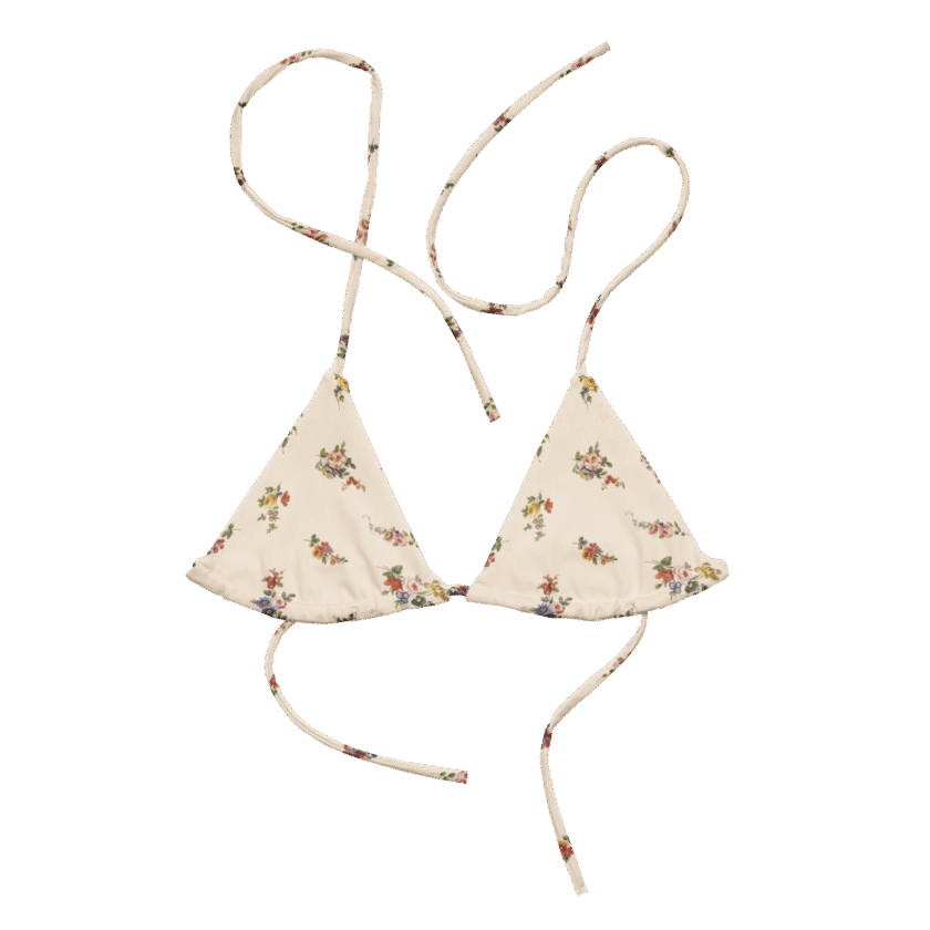 The ’I Lilac You A Lot’ String Bikini Top - Image 3