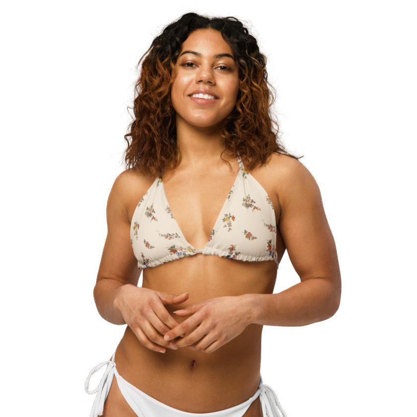 The ’I Lilac You A Lot’ String Bikini Top - Image 6