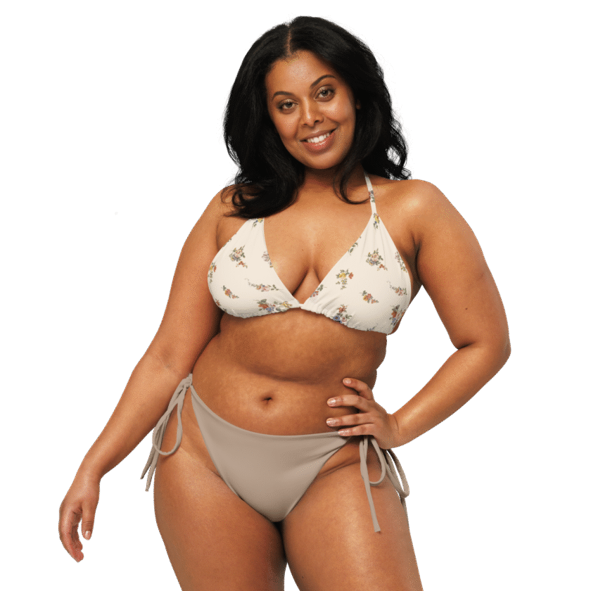 The ’I Lilac You A Lot’ String Bikini Top - Image 7