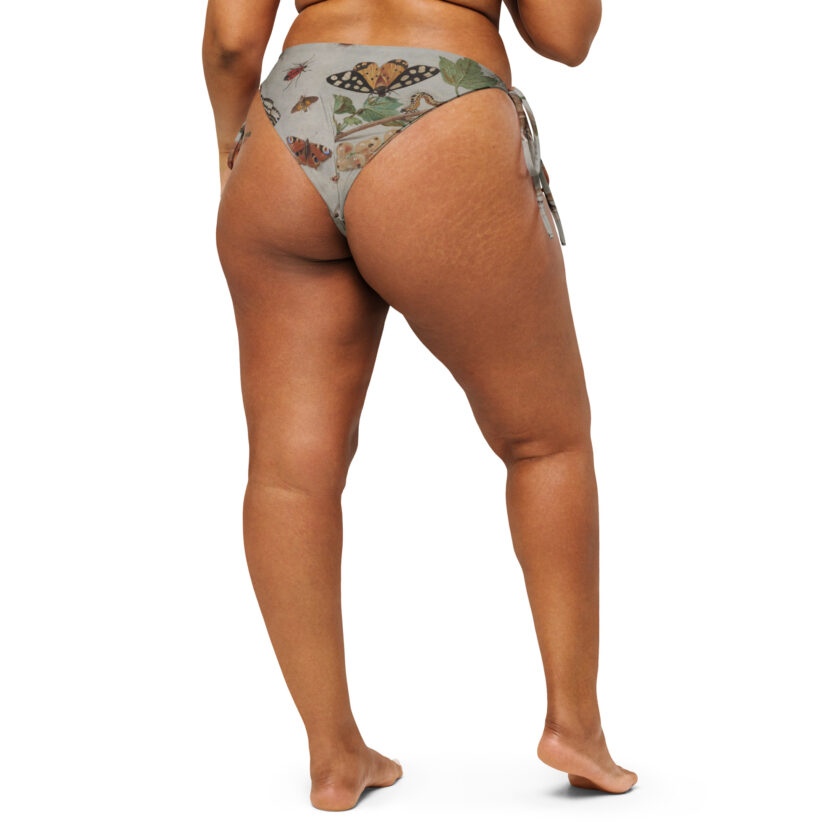 The Moth-ly Crew Moth Print String Bikini Bottom - Image 6