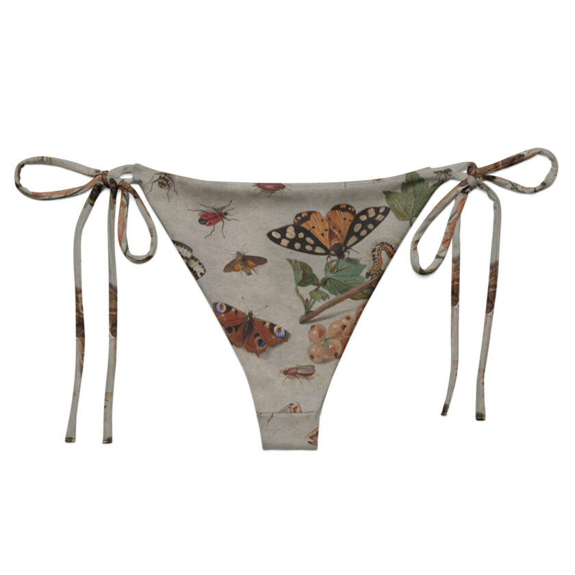 The Moth-ly Crew Moth Print String Bikini Bottom - Image 9