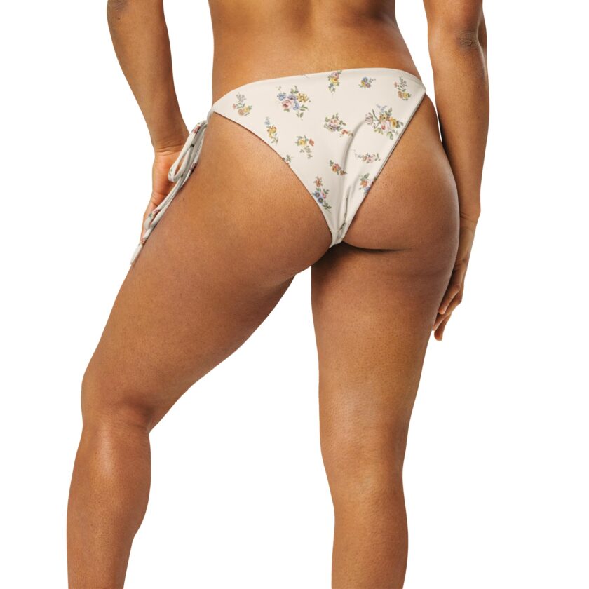 The 'I Lilac You A Lot' string bikini bottom - Image 6
