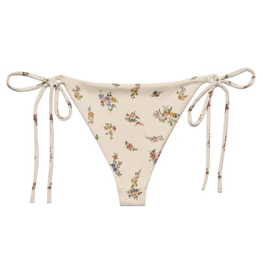 The 'I Lilac You A Lot' string bikini bottom - Image 2