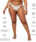 The 'I Lilac You A Lot' string bikini bottom - Image 10