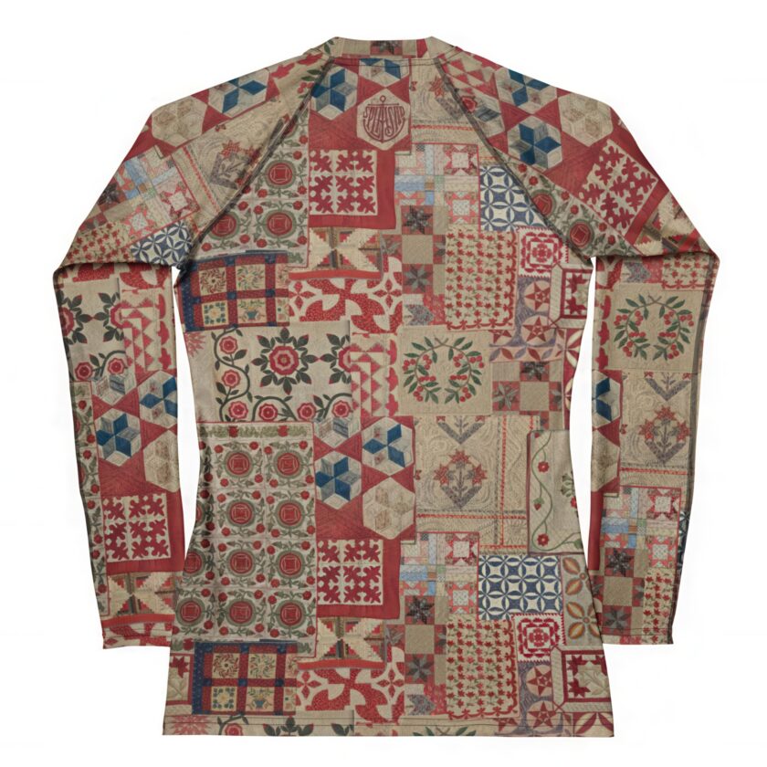 The 'Quilt While You Are Ahead' Rash Guard - Image 2