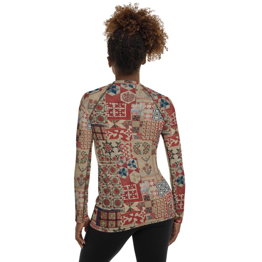 The 'Quilt While You Are Ahead' Rash Guard - Image 3