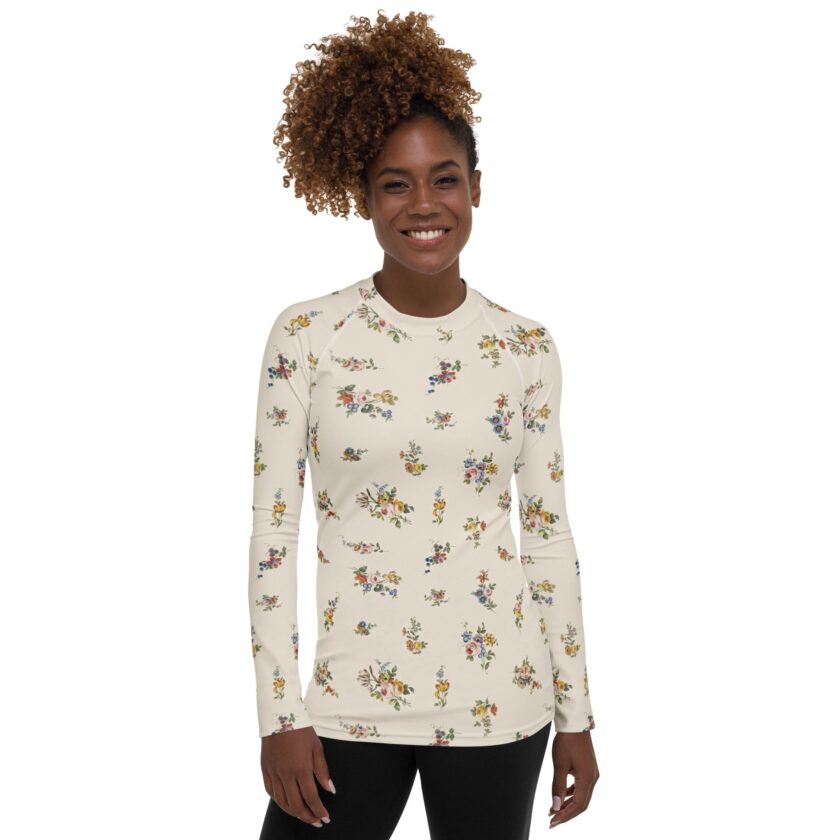 The 'I Lilac You A Lot' Women's Rash Guard - Image 8