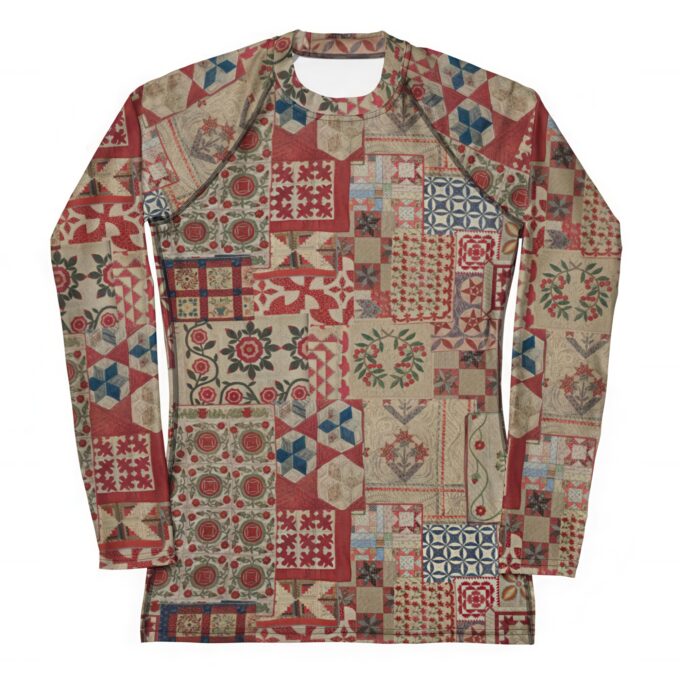 The 'Quilt While You Are Ahead' Rash Guard