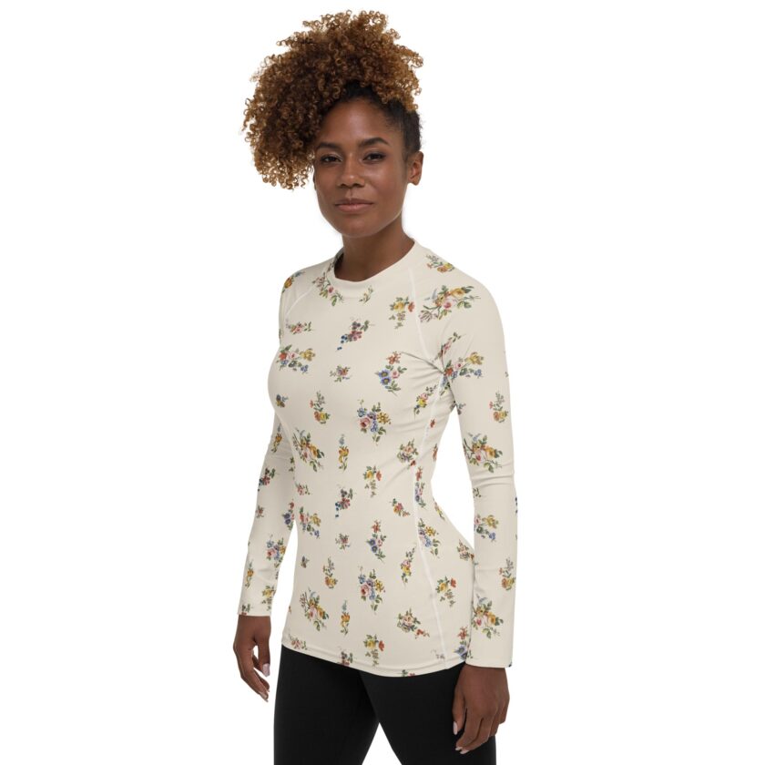The 'I Lilac You A Lot' Women's Rash Guard - Image 9