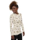 The 'I Lilac You A Lot' Women's Rash Guard - Image 6