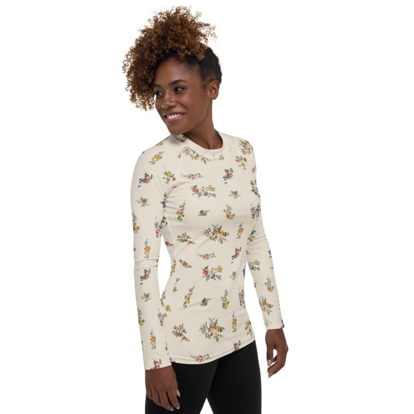 The 'I Lilac You A Lot' Women's Rash Guard - Image 6