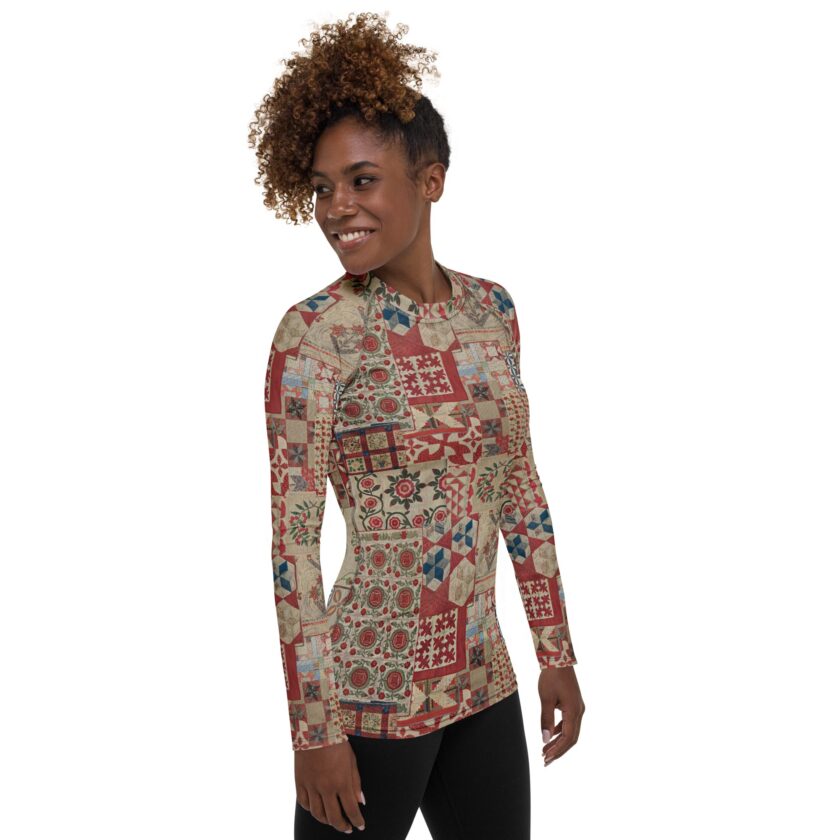 The 'Quilt While You Are Ahead' Rash Guard - Image 8