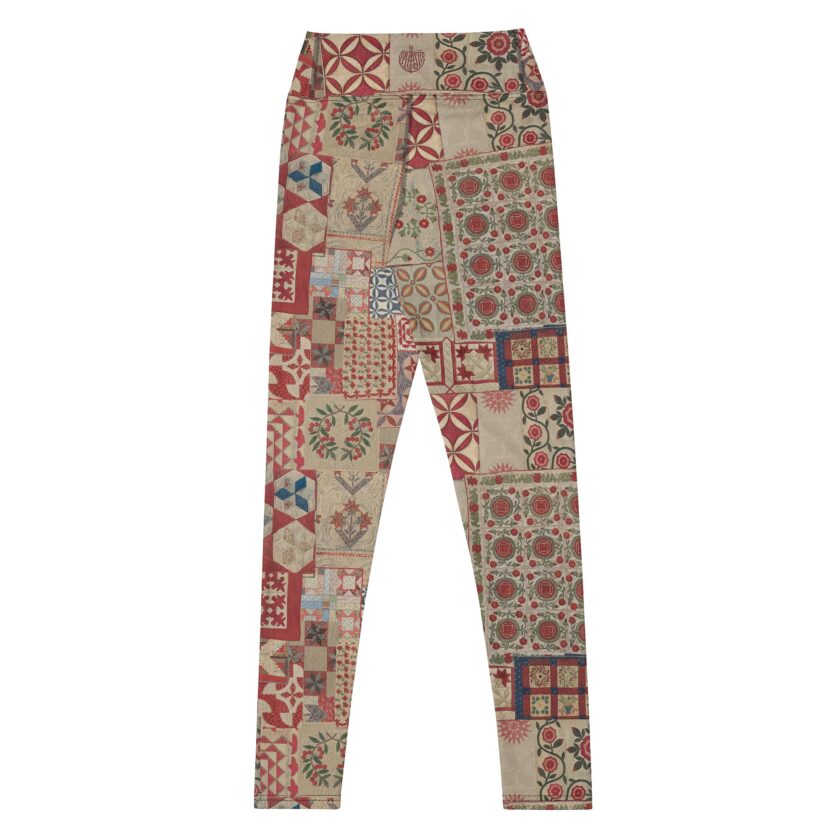 The 'Quilt While You Are Ahead' Yoga Leggings / Swim Leggings - Image 2