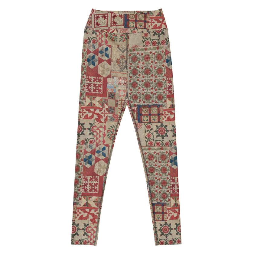 The 'Quilt While You Are Ahead' Yoga Leggings / Swim Leggings