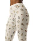 The ’I Lilac You A Lot’ Antique Floral Yoga Leggings / Swim Leggings - Image 5