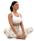 The ’I Lilac You A Lot’ Antique Floral Yoga Leggings / Swim Leggings - Image 4