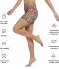 The 'Quilt While You Are Ahead' Yoga Shorts / Swim Shorts - Image 3