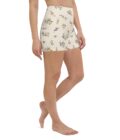 The ’I Lilac You A Lot’ Antique Floral Yoga Shorts / Swim Shorts - Image 6