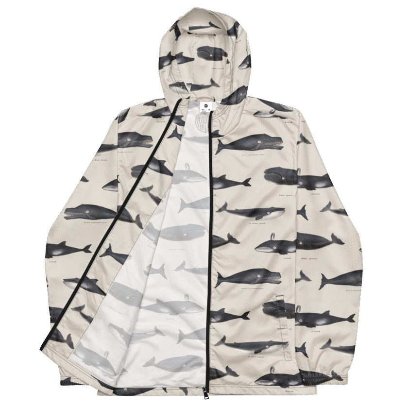 The 'Whale Of A Time' Unisex Windbreaker
