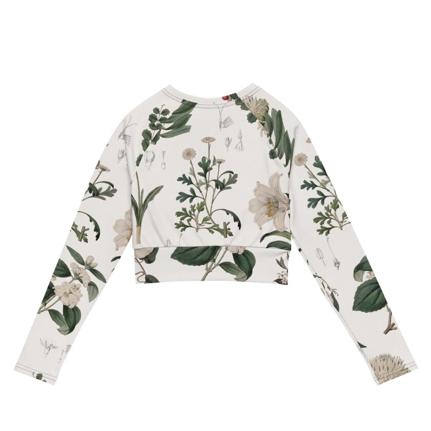 The ’Botany and Clyde’ Cropped Rash Guard / Activewear Top - Image 4