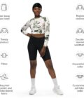 The ’Botany and Clyde’ Cropped Rash Guard / Activewear Top - Image 5