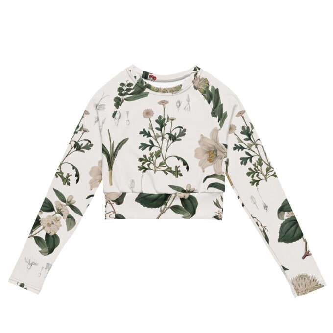The ’Botany and Clyde’ Cropped Rash Guard / Activewear Top