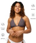 The 'Scale the Seven Seas' String Bikini Top - Image 2