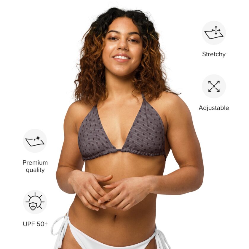The 'Scale the Seven Seas' String Bikini Top - Image 2