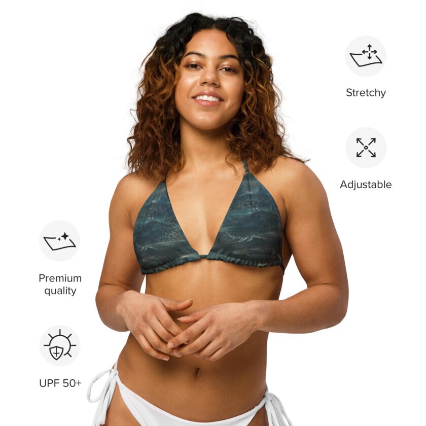 The 'Sea What I Did There' String Bikini Top - Image 2