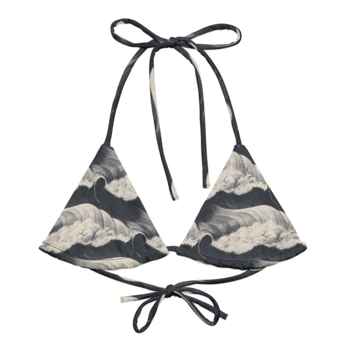 The ’Tide and Seek' String Bikini Top