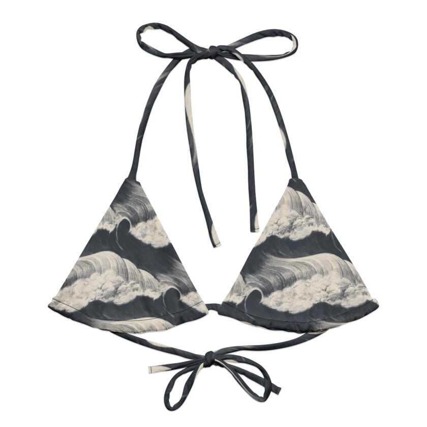 The ’Tide and Seek' String Bikini Top