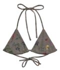 The ’What In Carnation?’ String Bikini Top
