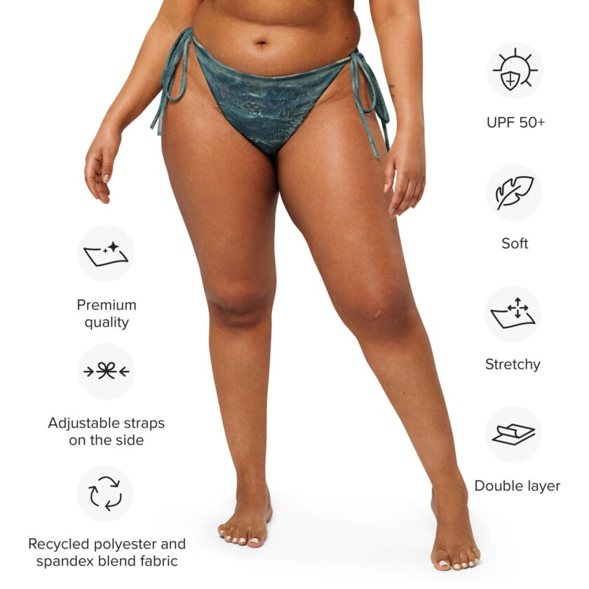 The 'Sea What I Did There' String Bikini Bottom - Image 8