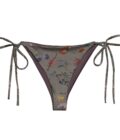 The ’What In Carnation?’ Recycled Floral String Bikini Bottom
