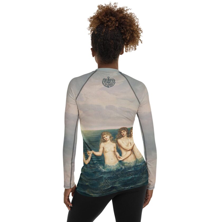 The 'Don't be Koi' Women's Rash Guard - Image 5