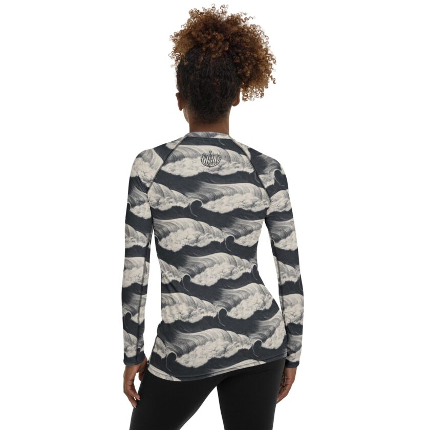 The ’Tide and Seek’ Women's Rash Guard - Image 3
