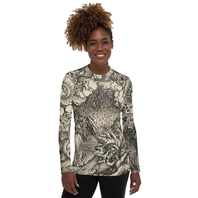 The 'Doom With A View' Women's Rash Guard - Image 4