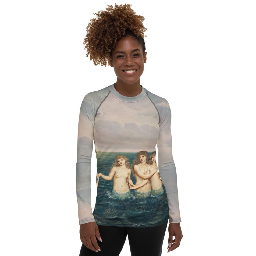 The 'Don't be Koi' Women's Rash Guard - Image 4