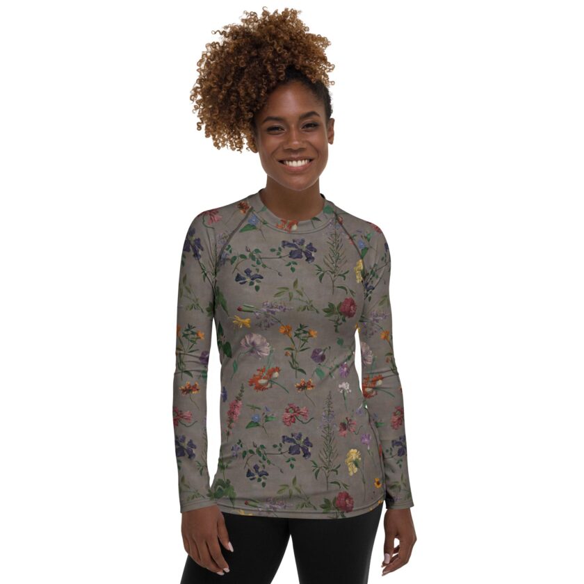 The ’What In Carnation?’ Women's Rash Guard - Image 3