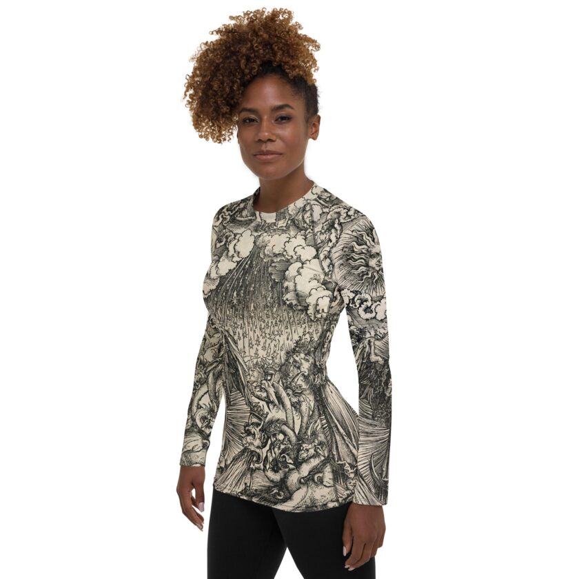 The 'Doom With A View' Women's Rash Guard - Image 6